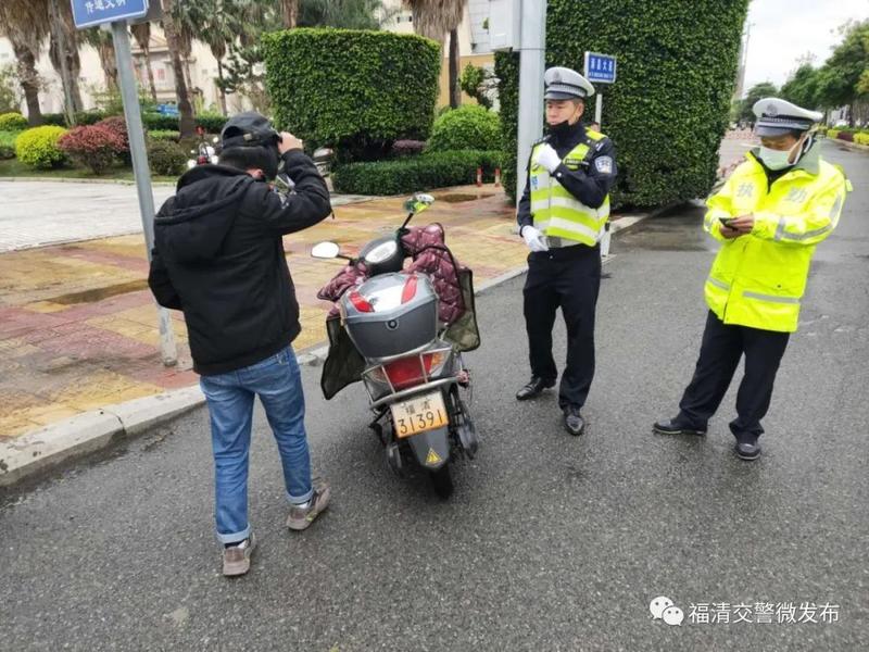 福清交警开展二轮非机动车违法整治，哪些行为会被抓？