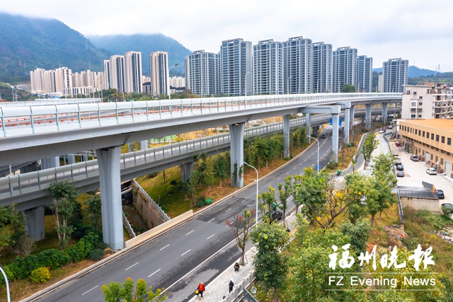 新店外环路全线通车 与新版厦坊路“牵手”