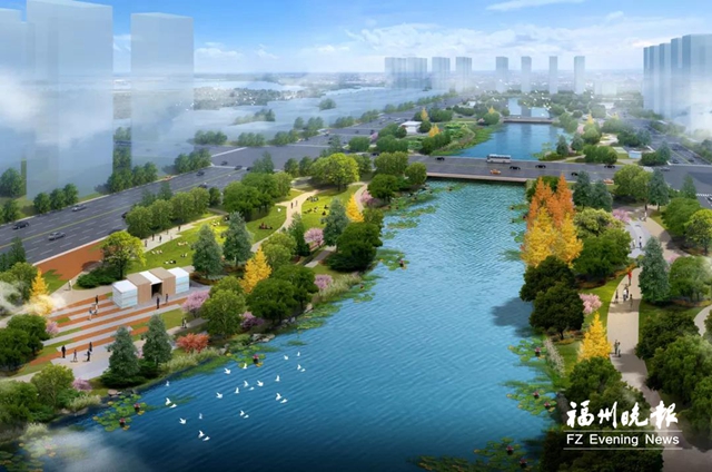 滨海新城万沙河二期项目正式开工建设