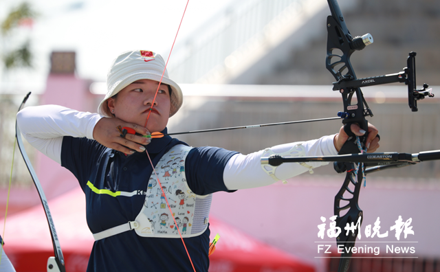 2022年全国射箭冠军赛 福州女将李晶炜夺冠