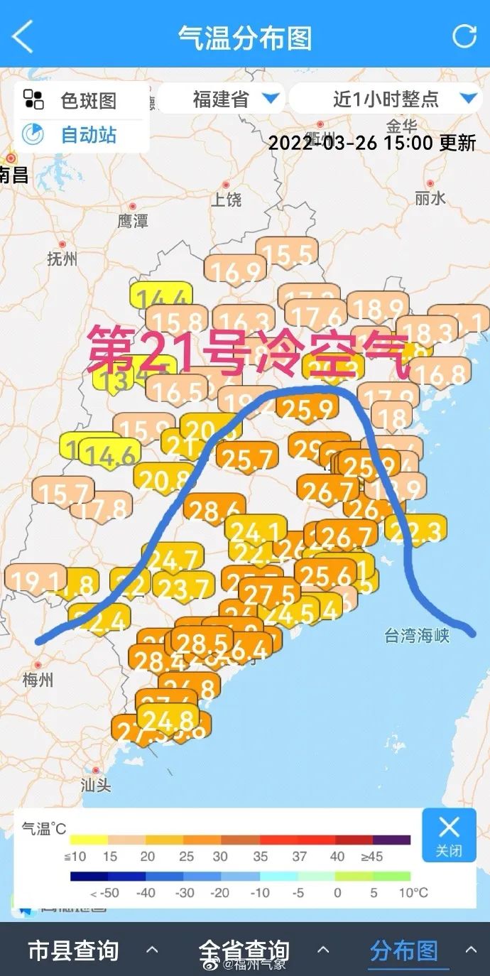 刚刚！福州遭遇强对流！暴雨如注！冷空气过境……
