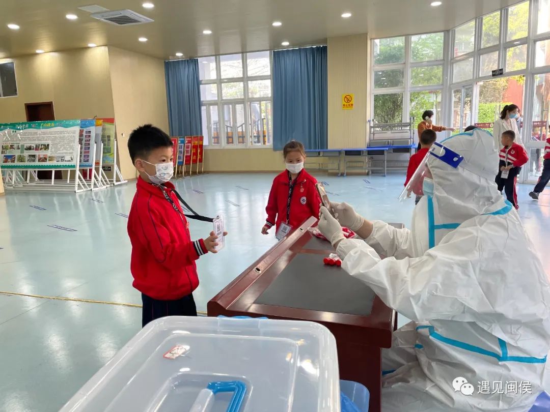 闽侯：复课第一天，我们一起创建“无疫校园”！