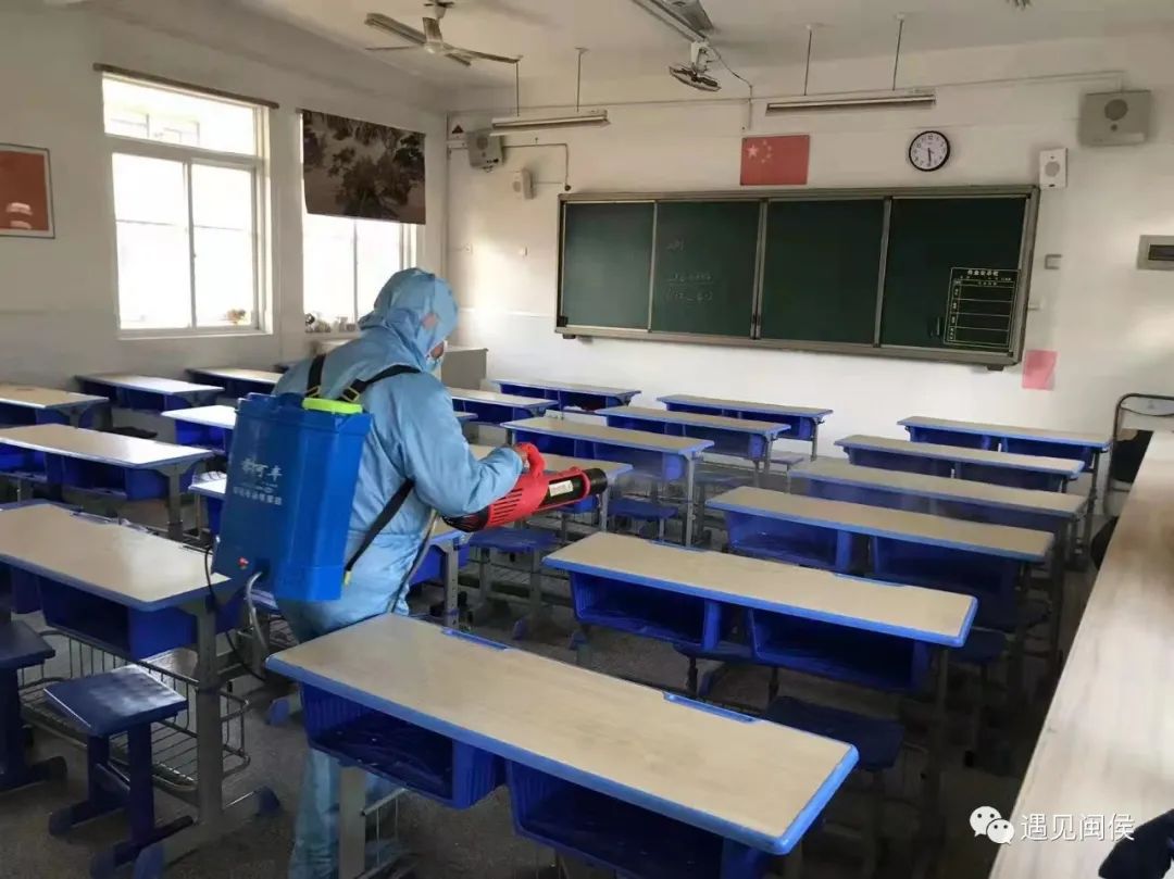 闽侯：复课第一天，我们一起创建“无疫校园”！