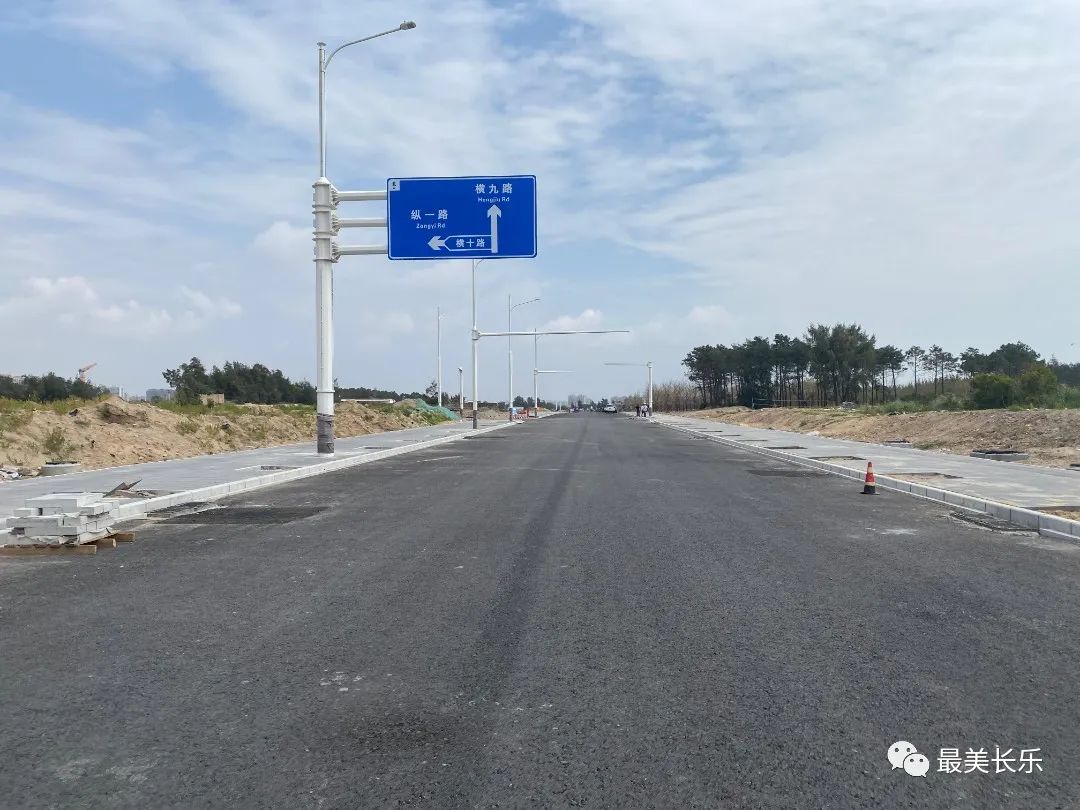 长乐沙尾路以东支路网工程第1标段预计7月下旬预验收