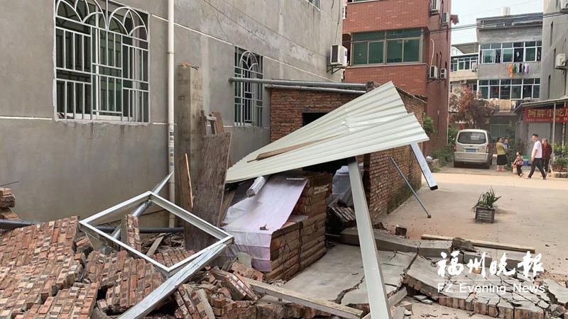 福州高新区拆除一处新增违建