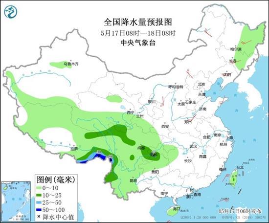 今明天中东部升温不断 后天起南方新一轮降雨再来袭
