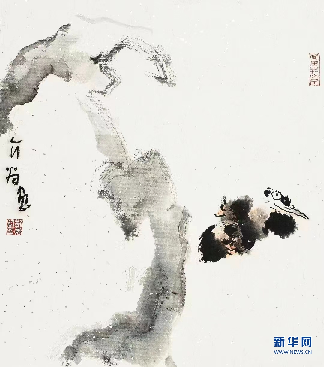 刘秉贤：鸟兽草木皆随意 简笔挥写盖有神