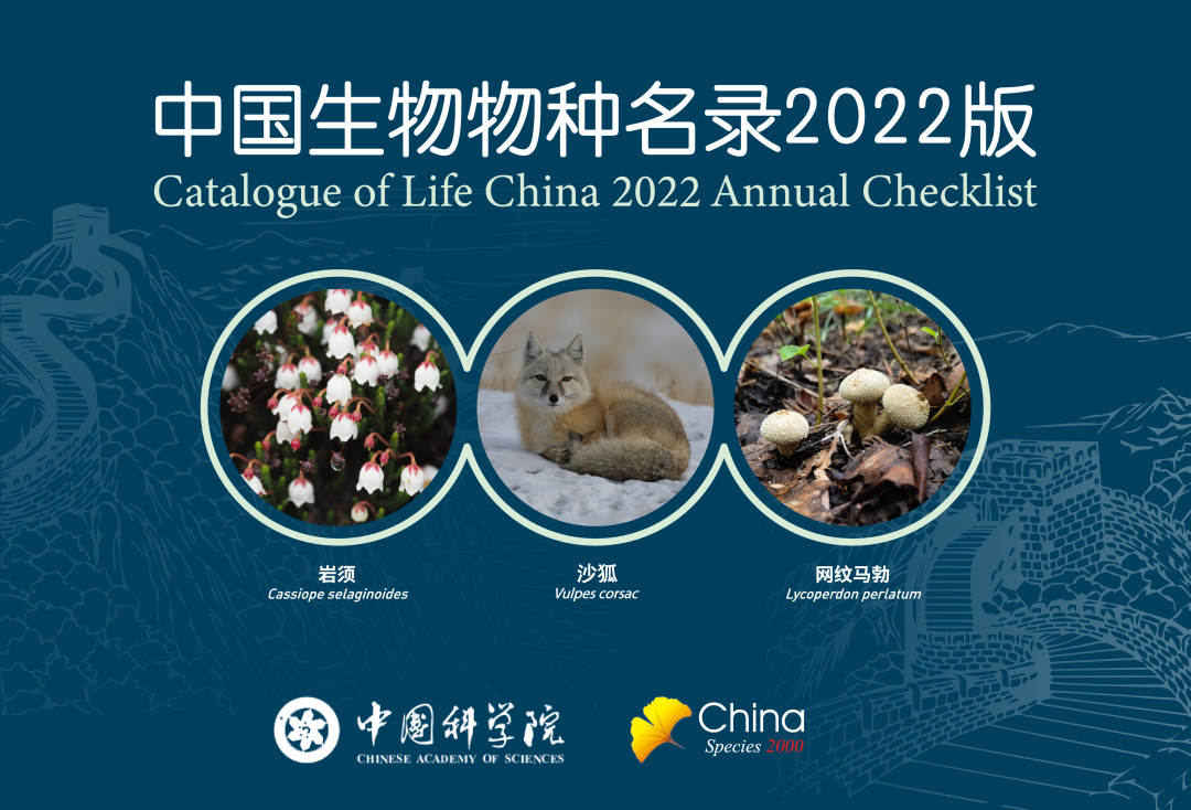 《中国生物物种名录》2022版发布 新增10343个物种及种下单元