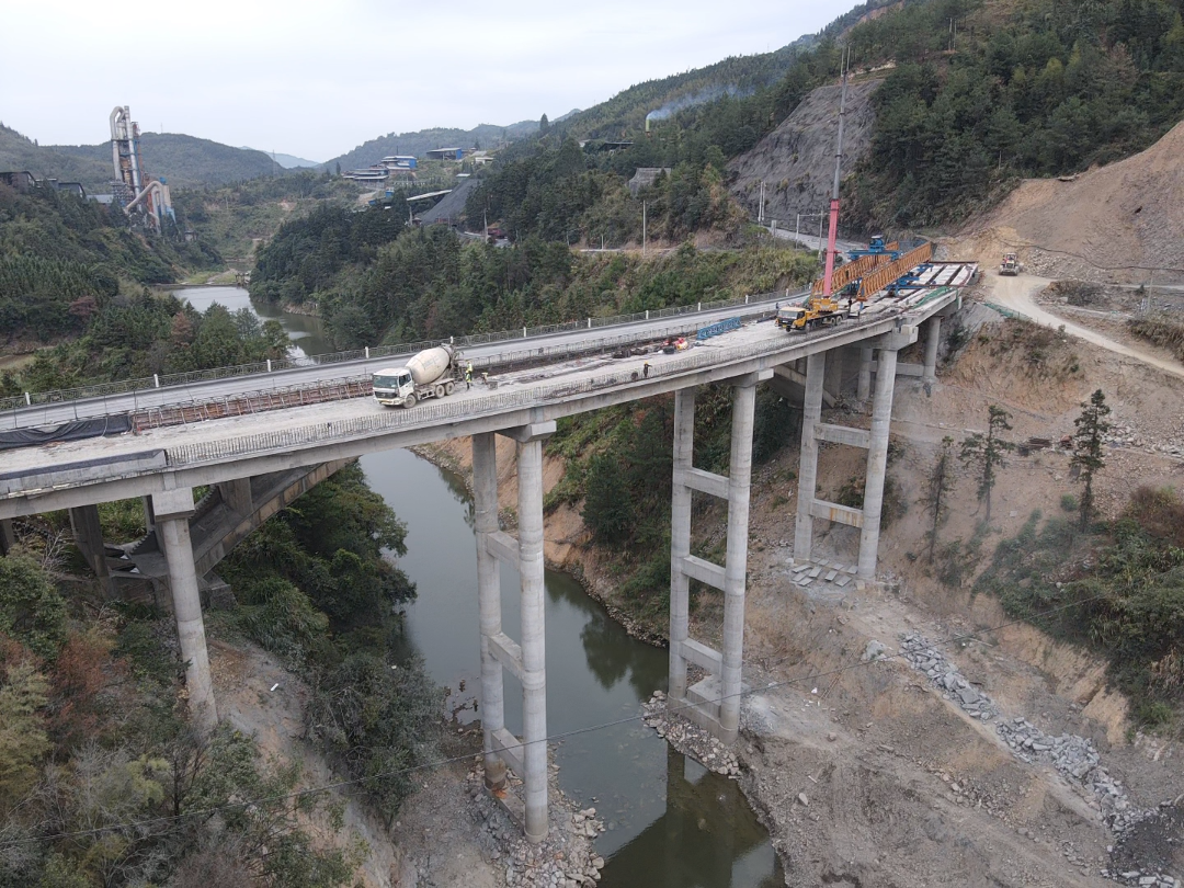 三明这座省道大桥主体结构建成，距离通车又近一步！