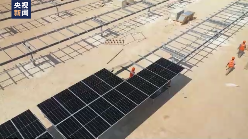 卡塔尔首座非化石燃料发电站由中企建成投产