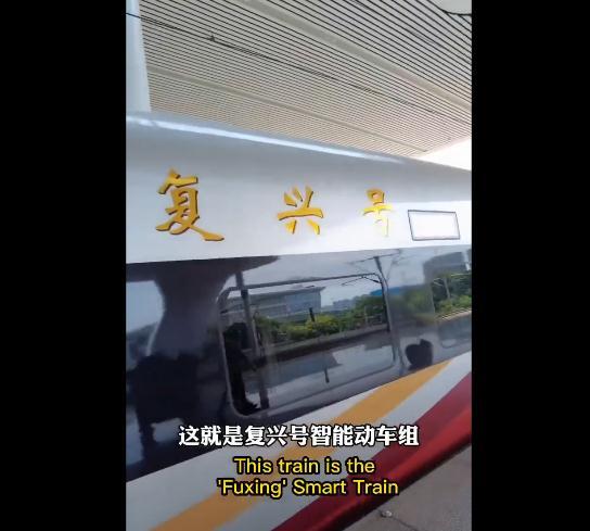 推特网友赞中国高铁“舒适宽敞快速准时”马斯克：是真的！