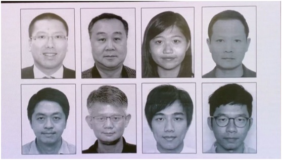 香港警方悬红100万港元通缉许智峰、罗冠聪等8人