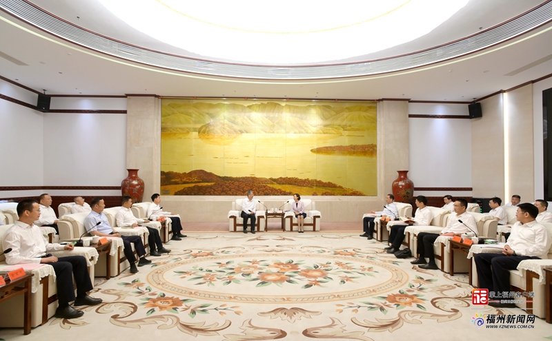 郭宁宁吴贤德与陕西渭南市市长陈晓勇一行座谈交流