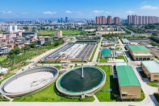 福州大学城污水处理厂三期年底完工