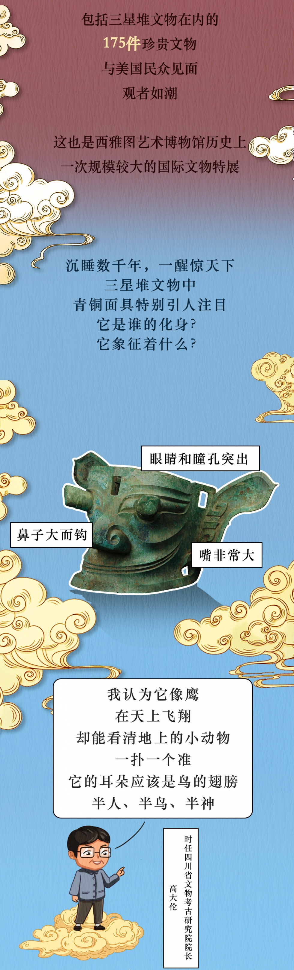图话丨比尔·盖茨母亲与三星堆竟有这样一段故事