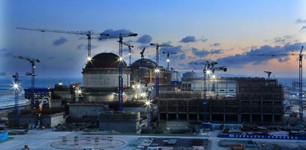 全球在建核电机组工程量最大壳体结构在福州新区完成吊装！