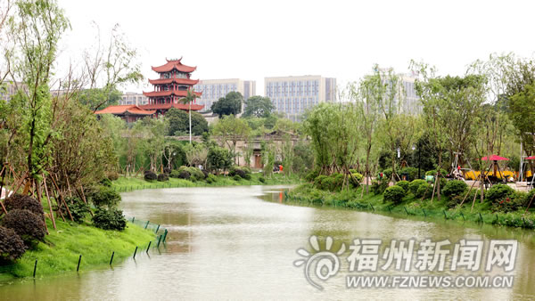 福州台屿河变形记：一水柔情　尽显生态榕城
