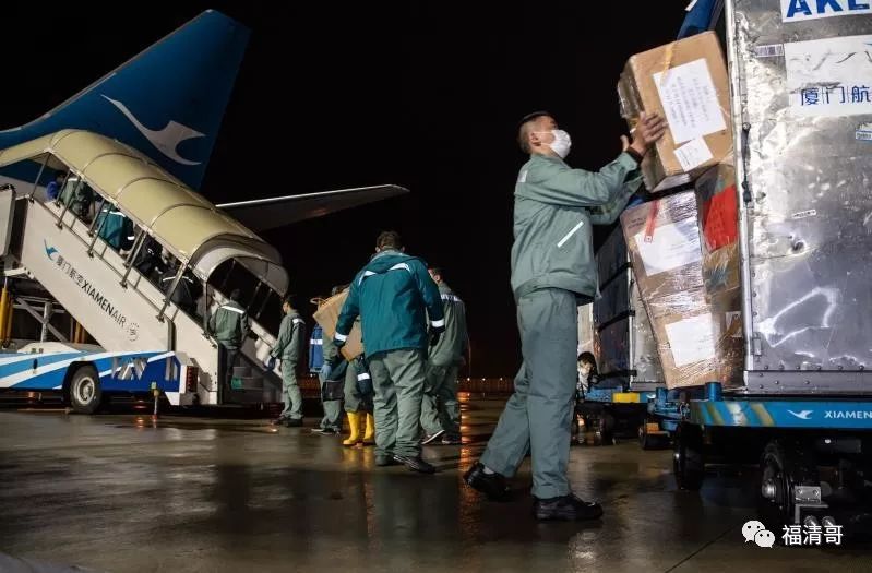 900多箱防疫物资跨国包机送回福清，背后故事令人泪目