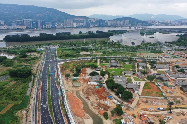 好消息频传！福州新区三江口片区，又有一批道路建成！