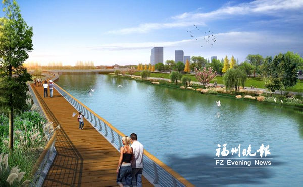 高新区启动元峰河水系综合治理工程 大学城将添滨水公园
