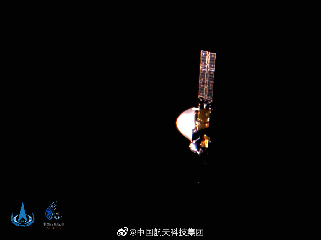 天问一号探测器距离地球超过1亿公里