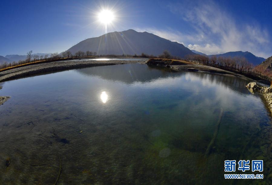西藏雅尼国家湿地公园冬景宜人