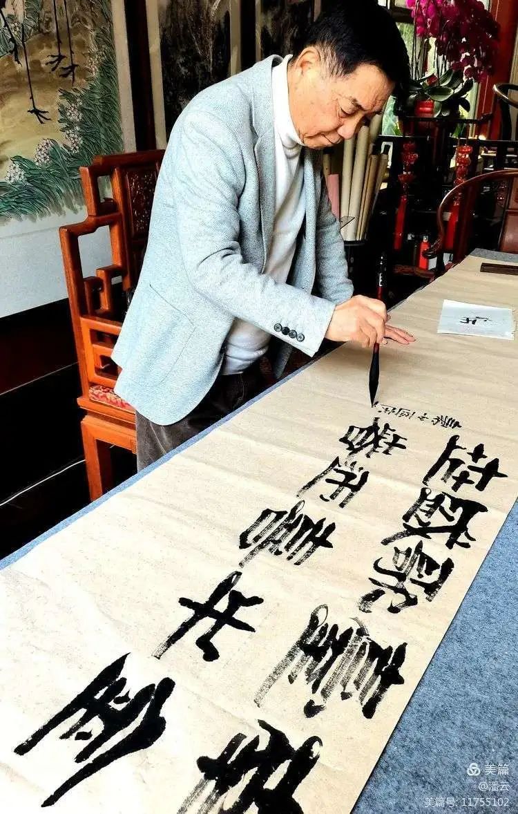 仓山区举办庆祝建党百年华诞书画长卷迎春创作活动