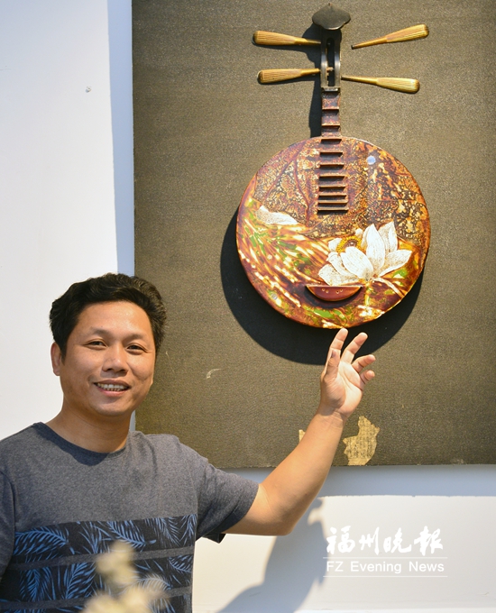 吴思冬：推陈出新“大画”福州 展示福州漆艺魅力