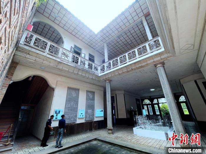 福州：近代中西合璧民居采峰别墅对外开放