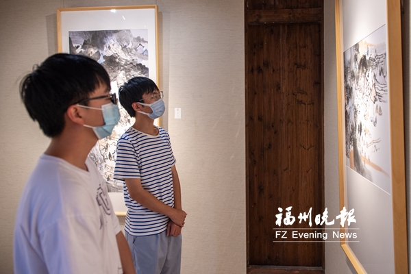 定西书画展在福州开展