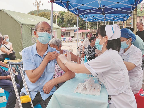 福建累计接种新冠疫苗超5581万人次