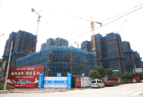 喜讯连连！福州滨海新城又一安置房项目封顶