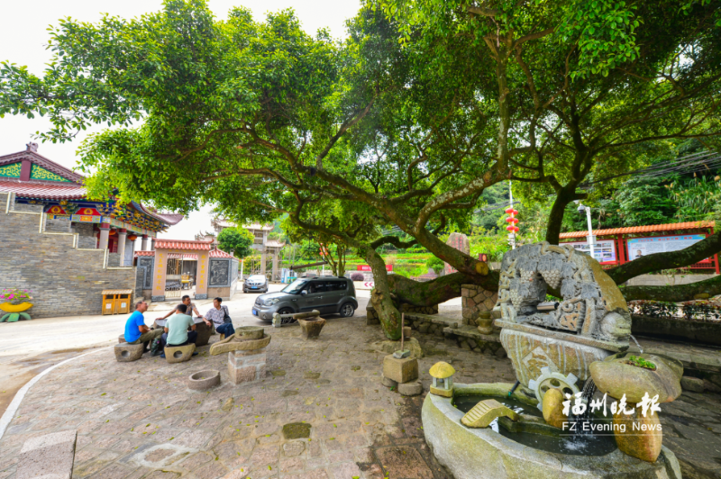 福州连江飞红村 三色焕光彩