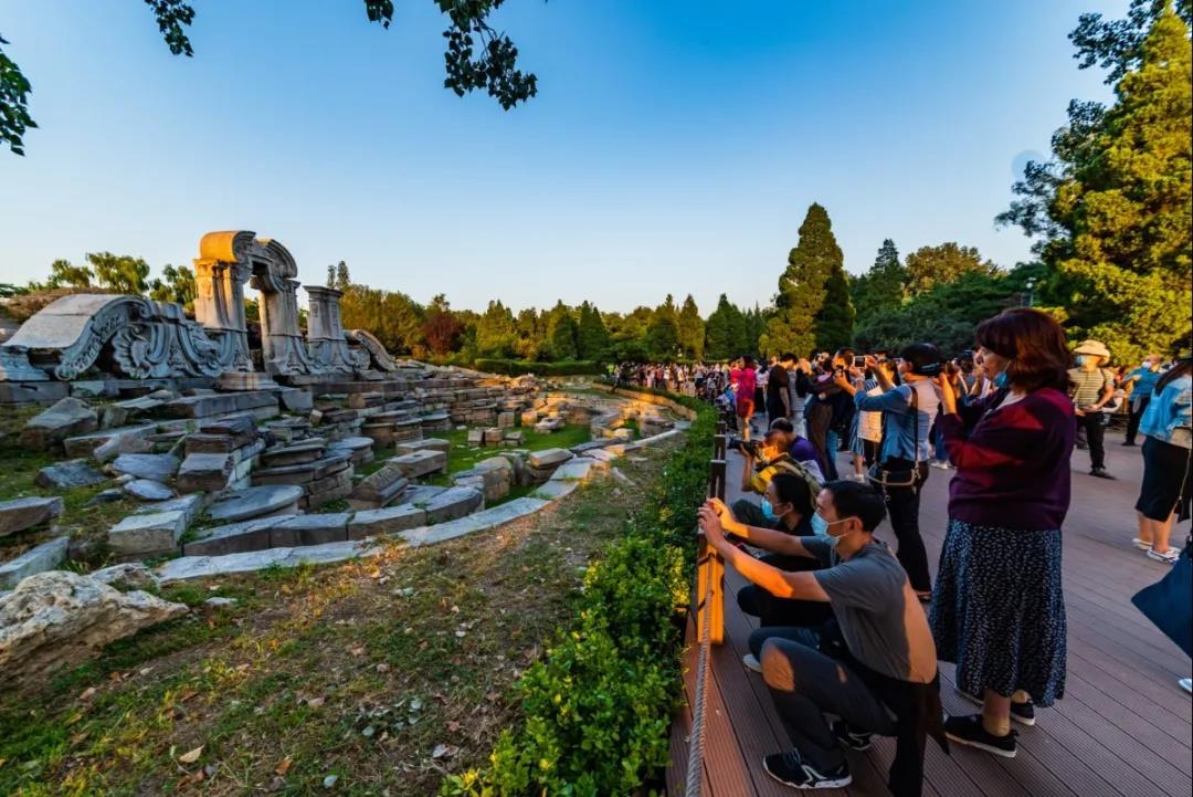 今日圆明园免费开放