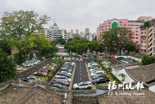 福州年内已增2.5万个便民停车泊位