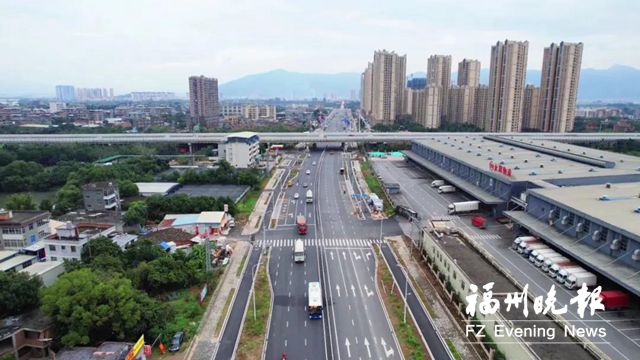 福耀科技大学路网加紧建设 高新区多条主干道通车