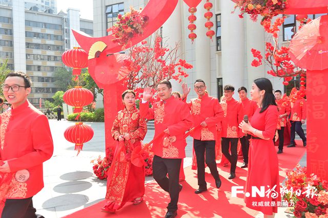 新福州人集体婚礼又来了 百对新人周日在江心公园拜天地