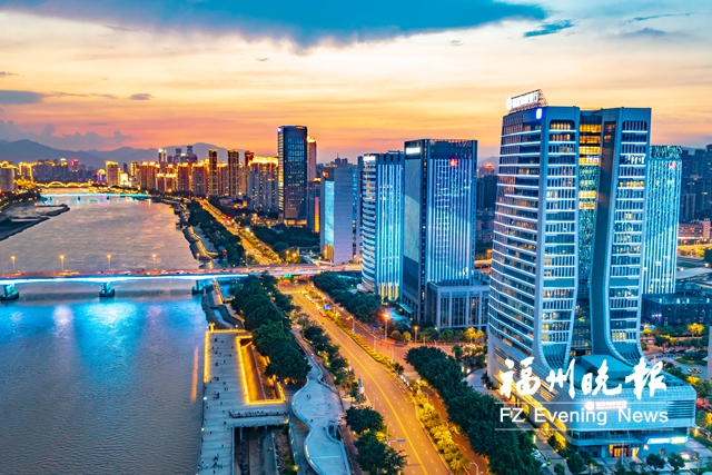 福光夜画榕城俏 流光溢彩山水韵