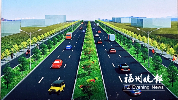 滨海新城金滨西路5月完工　设计时速40公里