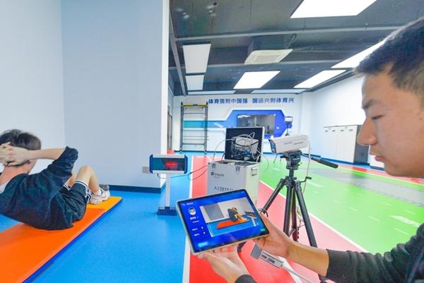 今年4月福州体育中考用上这项技术