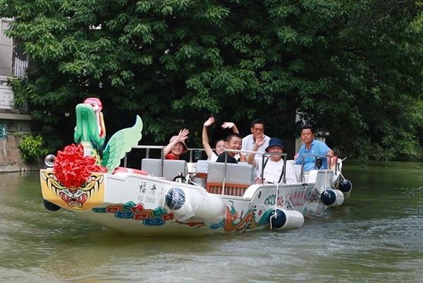 南公园-瀛洲河航线今天启航