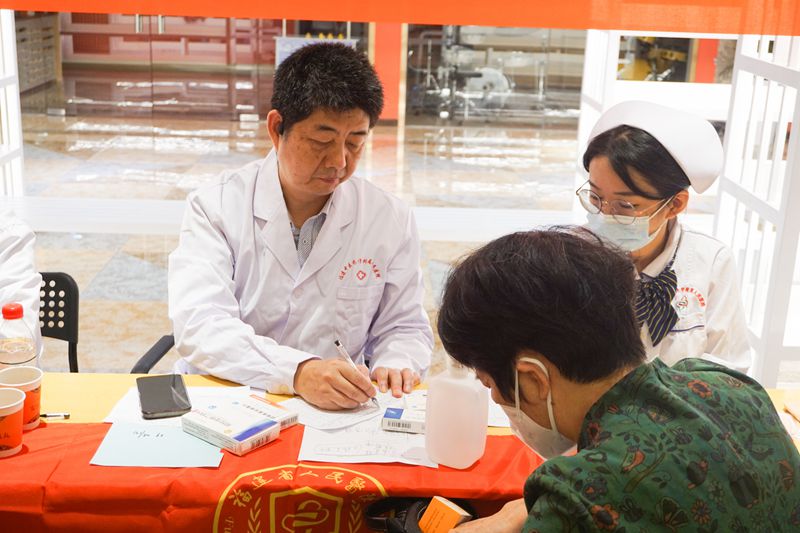 福州市台江区2023年第六期中医人才社区行之《预防高血压 守护好健康》活动举办