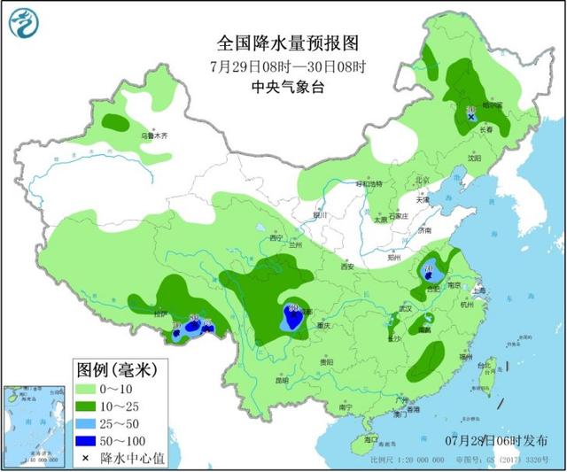 长江中下游将进入高温少雨模式  多地气温在35℃以上