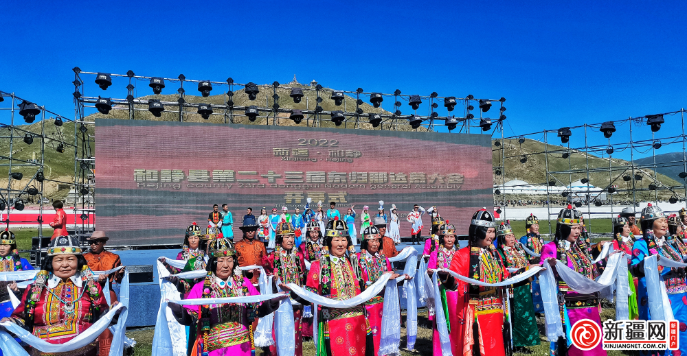  5200万人次收看直播！新疆和静县第二十三届东归那达慕大会美爆了