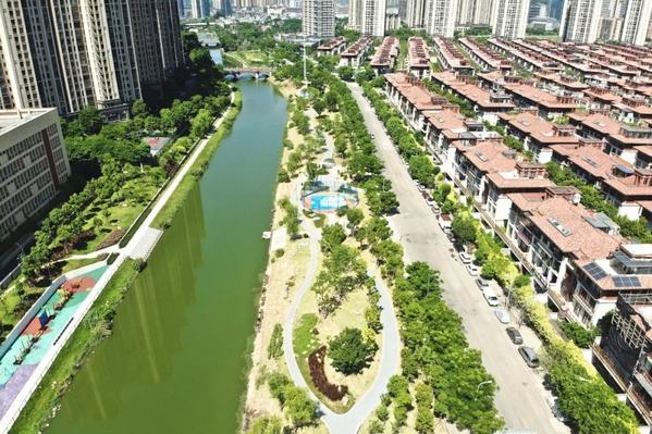 福州高新区：高效治河护河 美景常见常新