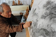 吴学宝和他的中国软木画
