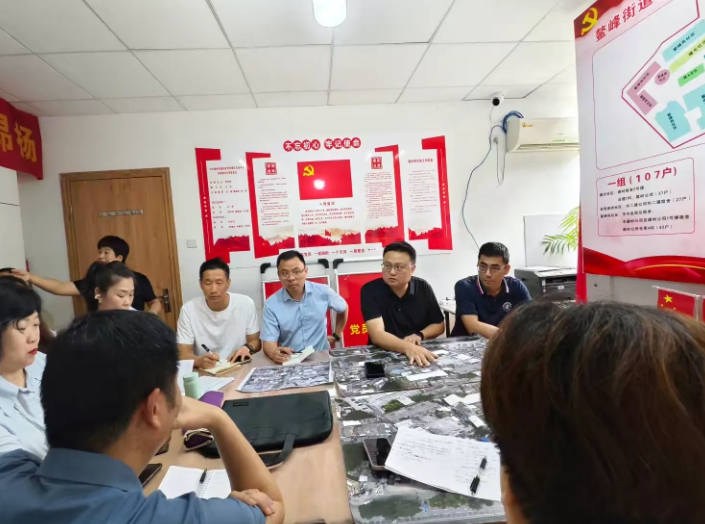 台江鳌峰街道在金屏垱征迁地块项目第一协商期首日取得好成绩