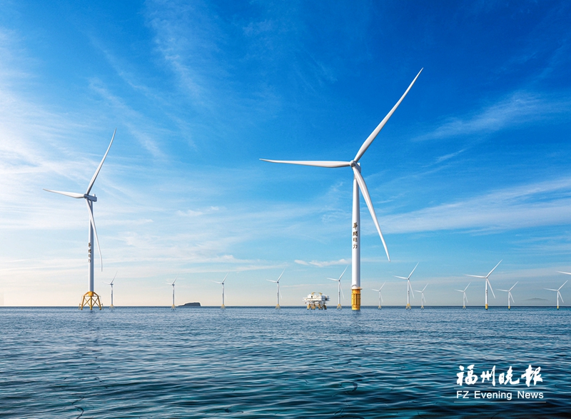 连江外海海上风电场项目海上主体开始施工
